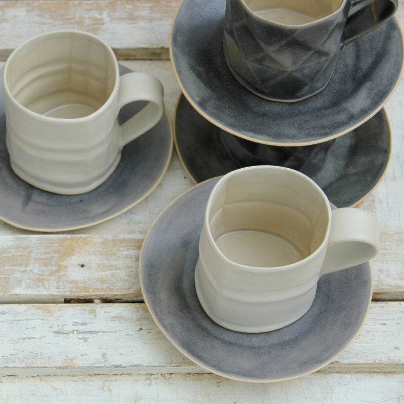 laurie goldstein textured mugs